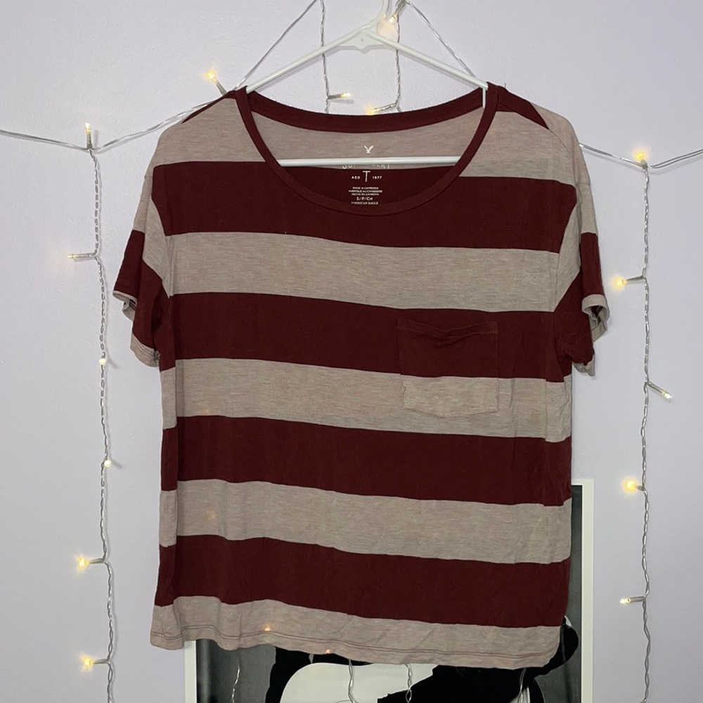 Oversized Striped Tee
